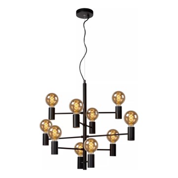 Lucide 21421/10/30 - Viseči lestenec na kablu LEANNE 10xE27/40W/230V