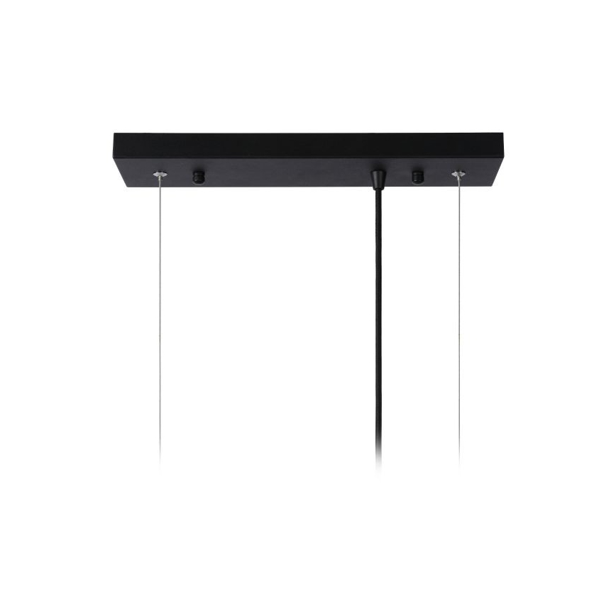 Lucide 21422/03/30 – LED Lestenec na vrvici SANSA 3×E27/40W/230V