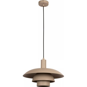Lucide 21444/38/41 - Lestenec na kablu BRUNO 1xE27/40W/230V bež