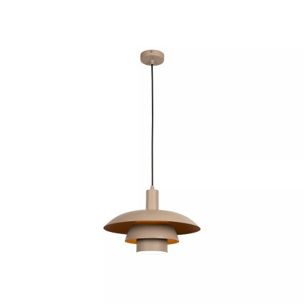 Lucide 21444/38/41 - Lestenec na kablu BRUNO 1xE27/40W/230V bež