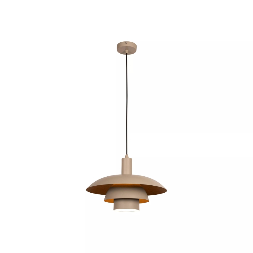 Lucide 21444/38/41 - Lestenec na kablu BRUNO 1xE27/40W/230V bež