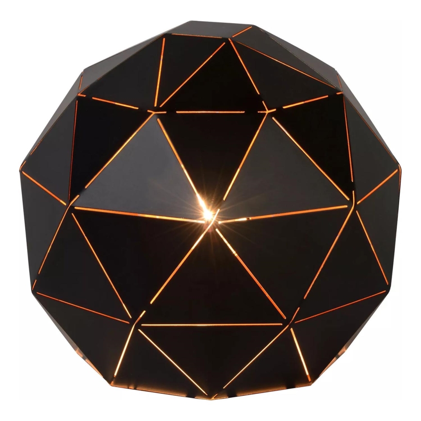 Lucide 21509/25/30 - Namizna svetilka OTONA 1xE27/25W/230V črna