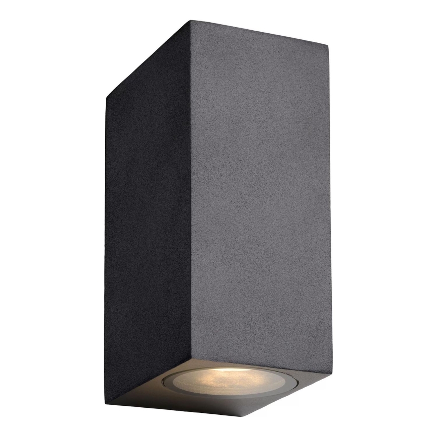 Lucide 22860/10/30 - LED Zatemnitvena zunanja stenska svetilka ZORA 2xGU10/5W/230V IP44