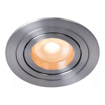 Lucide 22954/01/12 - Vgradna svetilka TUBE 1xGU10/50W/230V mat krom