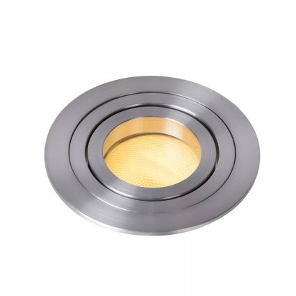 Lucide 22954/01/12 - Vgradna svetilka TUBE 1xGU10/50W/230V mat krom