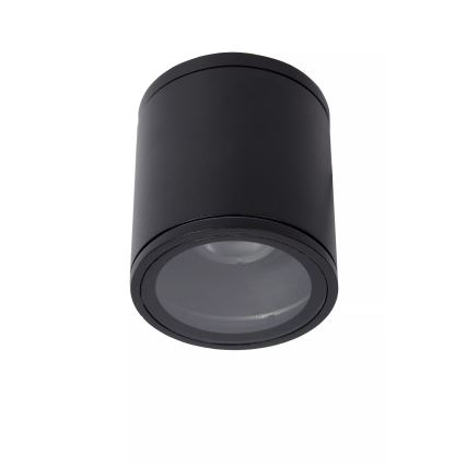 Lucide 22962/01/30 - Stropna svetilka za kopalnico AVEN 1xGU10/50W/230V, premer 9 cm, IP65, črna