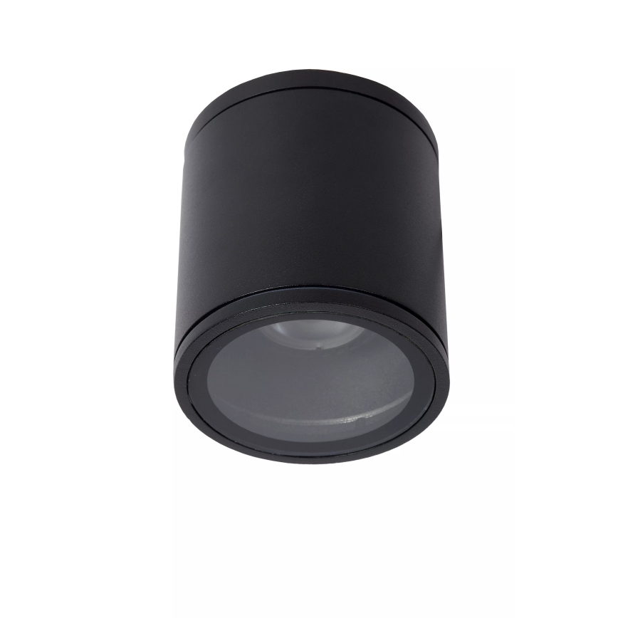 Lucide 22962/01/30 - Stropna svetilka za kopalnico AVEN 1xGU10/50W/230V, premer 9 cm, IP65, črna