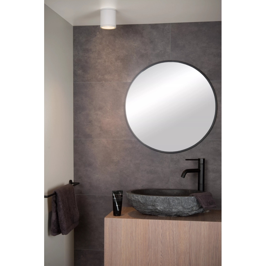 Lucide 22962/01/31 - Stropna svetilka za kopalnico AVEN 1xGU10/50W/230V premer 9 cm IP65 bela