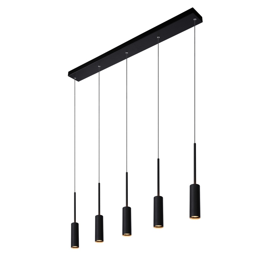 Lucide 24401/35/30 – Lestenec na vrvici TUBULE 5×LED/7W/30V