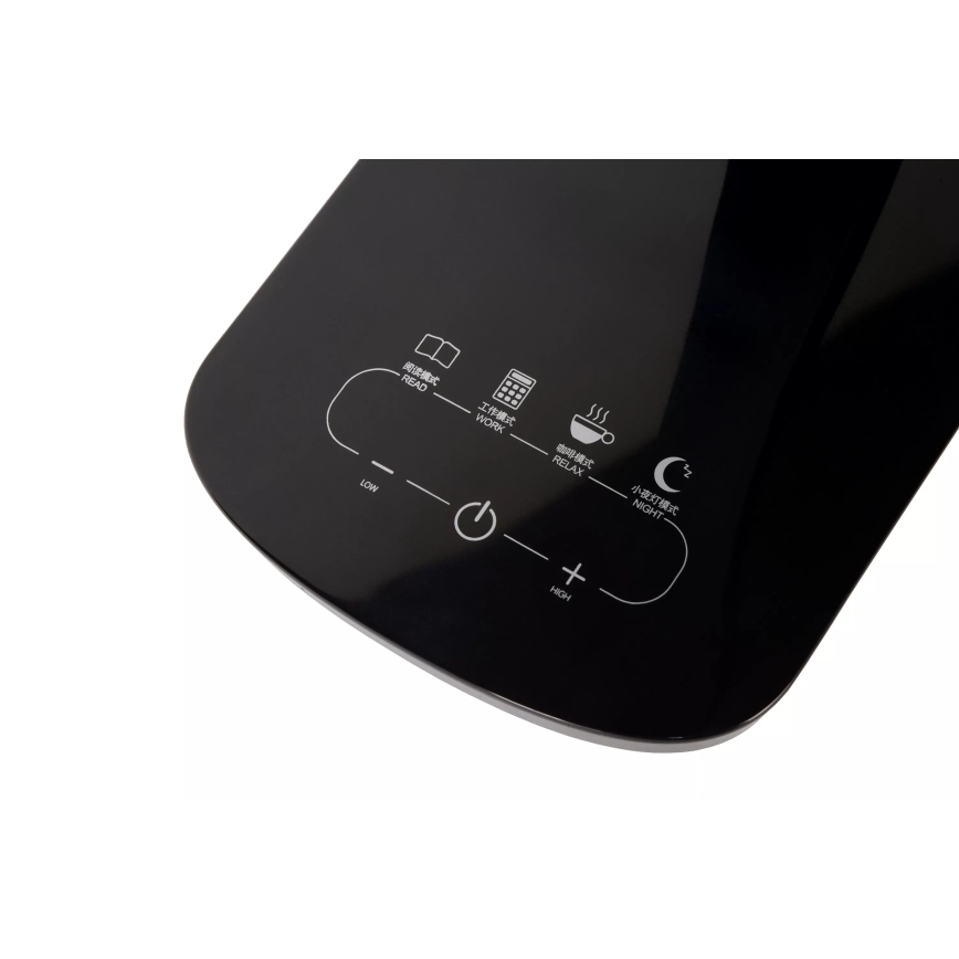 Lucide 24656/10/30 - LED Zatemnitvena namizna svetilka VARIO LED LED/8W/230V črna