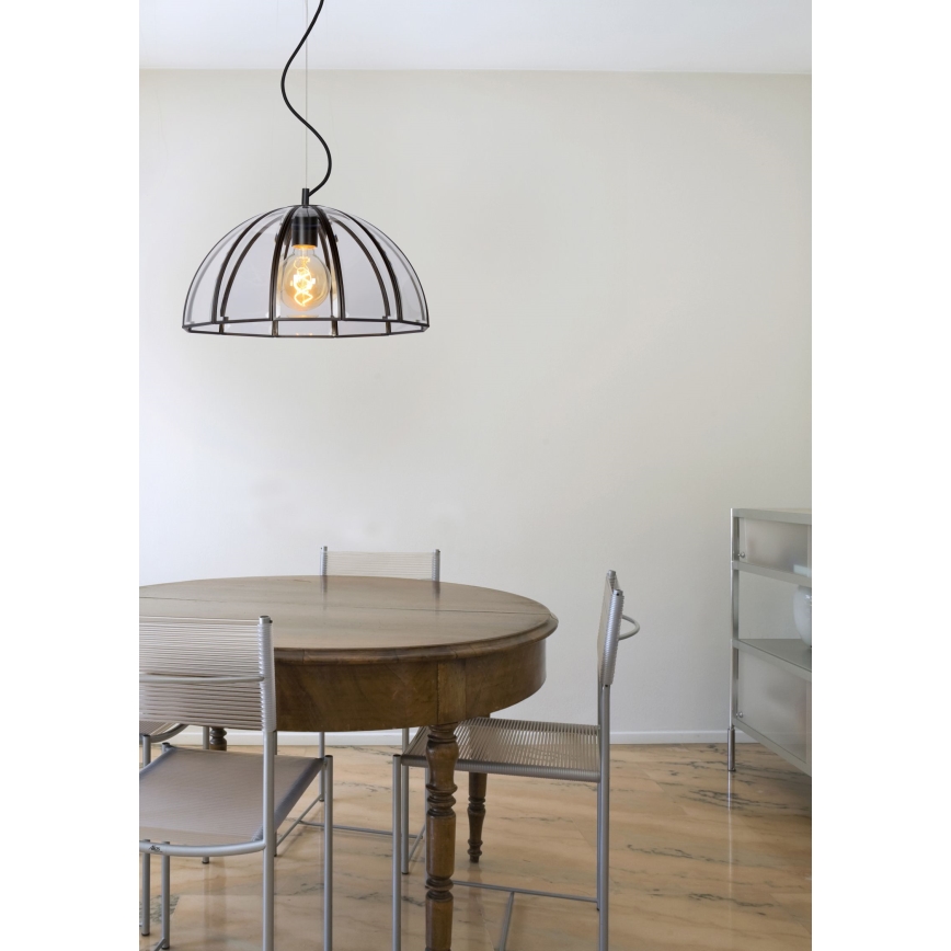 Lucide 25403/40/30 - Lestenec na vrvici TIMIUS 1xE27/60W/230V