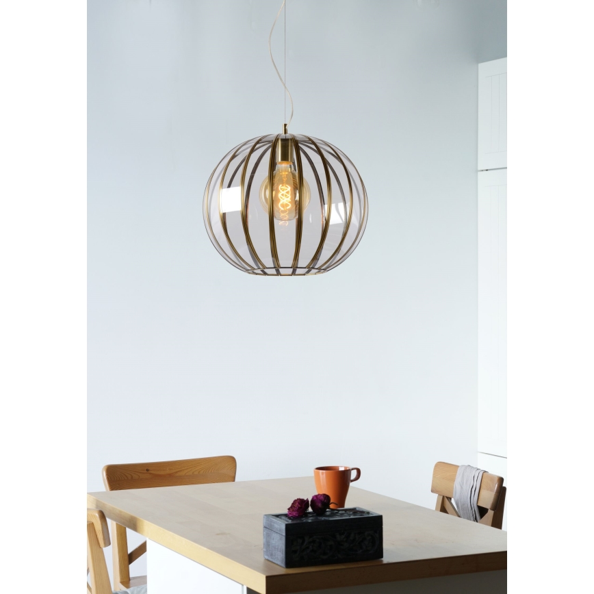 Lucide 25404/40/03 - Lestenec na vrvici TIMIUS 1xE27/60W/230V