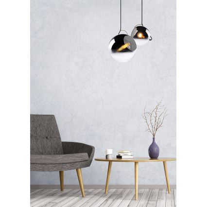 Lucide 25405/30/65 - Lestenec na vrvici JAZZLYNN 1xE27/60W/230V pr. 30 cm