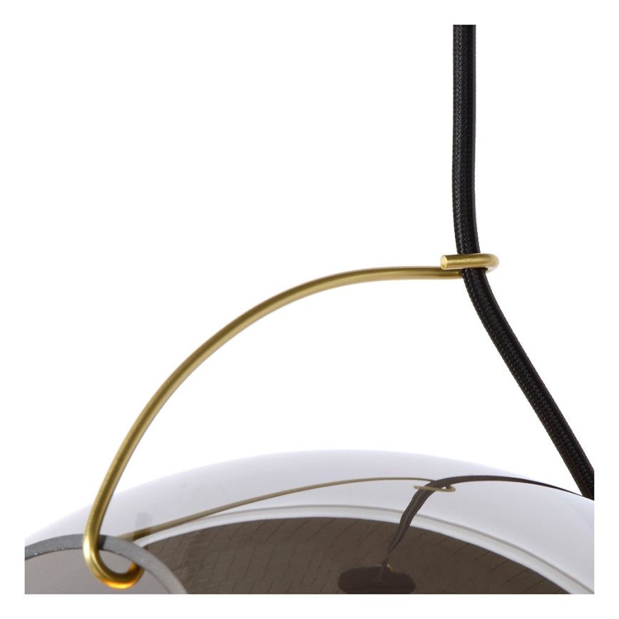 Lucide 25405/30/65 - Lestenec na vrvici JAZZLYNN 1xE27/60W/230V pr. 30 cm