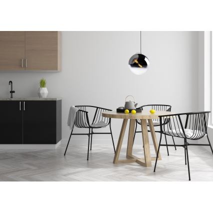 Lucide 25405/40/65 - Lestenec na vrvici JAZZLYNN 1xE27/60W/230V pr. 40 cm