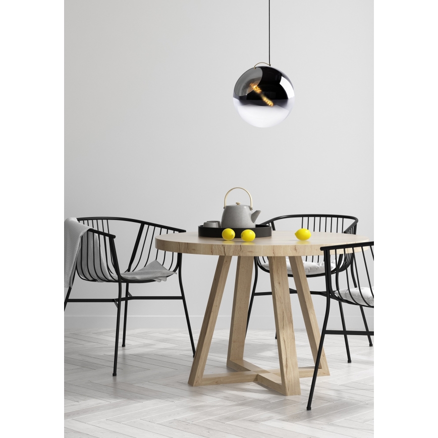 Lucide 25405/40/65 - Lestenec na vrvici JAZZLYNN 1xE27/60W/230V pr. 40 cm