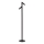Lucide 27703/04/30 - LED Zatemnitvena na dotik zunanji svetilka ANTRIM 2xLED/2,2W/4V 400 mAh IP54 črna