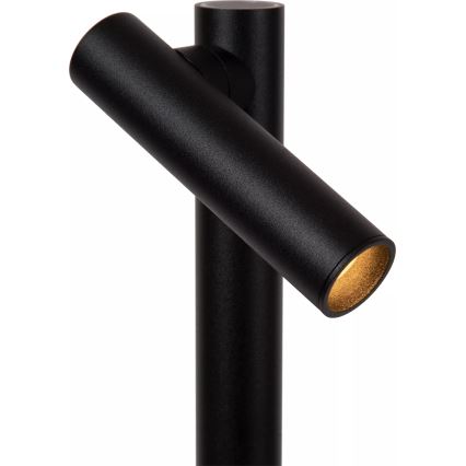 Lucide 27703/04/30 - LED Zatemnitvena na dotik zunanji svetilka ANTRIM 2xLED/2,2W/4V 400 mAh IP54 črna