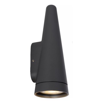 Lucide 27803/01/29 - Zunanja stenska svetilka WIZARD 1xGU10/35W/230V IP54 črna