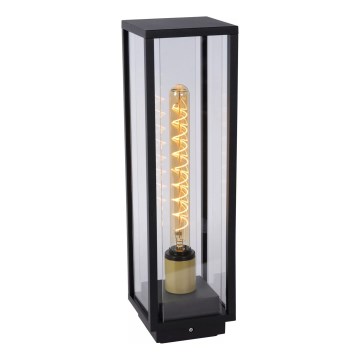 Lucide 27805/50/30 - Zunanja svetilka LAURENS 1xE27/15W/230V IP54 50 cm črna