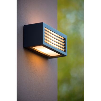 Lucide 27853/01/30 - Zunanja stenska svetilka DIMO 1xE27/18W/230V IP54
