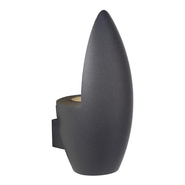 Lucide 27854/01/30 - Zunanja stenska svetilka ELDO 1xGU10/35W/230V črna IP54