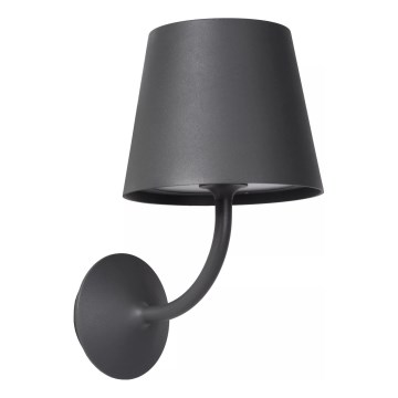 Lucide 27888/07/30 - LED Zunanja stenska svetilka JUSTIN LED/7W/230V IP65