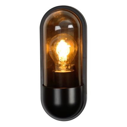 Lucide 29897/01/30 - Zunanja stenska svetilka CAPSULE 1xE27/15W/230V IP54