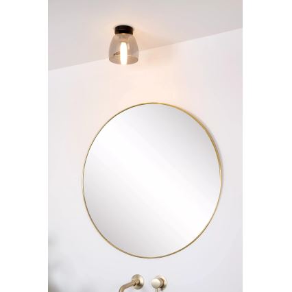 Lucide 30164/01/30 - Kopalniška stropna svetilka TYLER 1xG9/33W/230V IP44 črna/siva