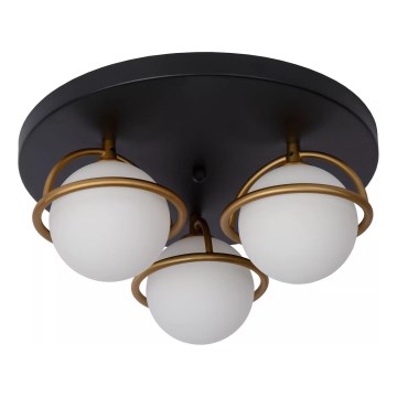 Lucide 30167/03/30 - Kopalniška stropna svetilka ISOBEL 3xG9/33W/230V IP44