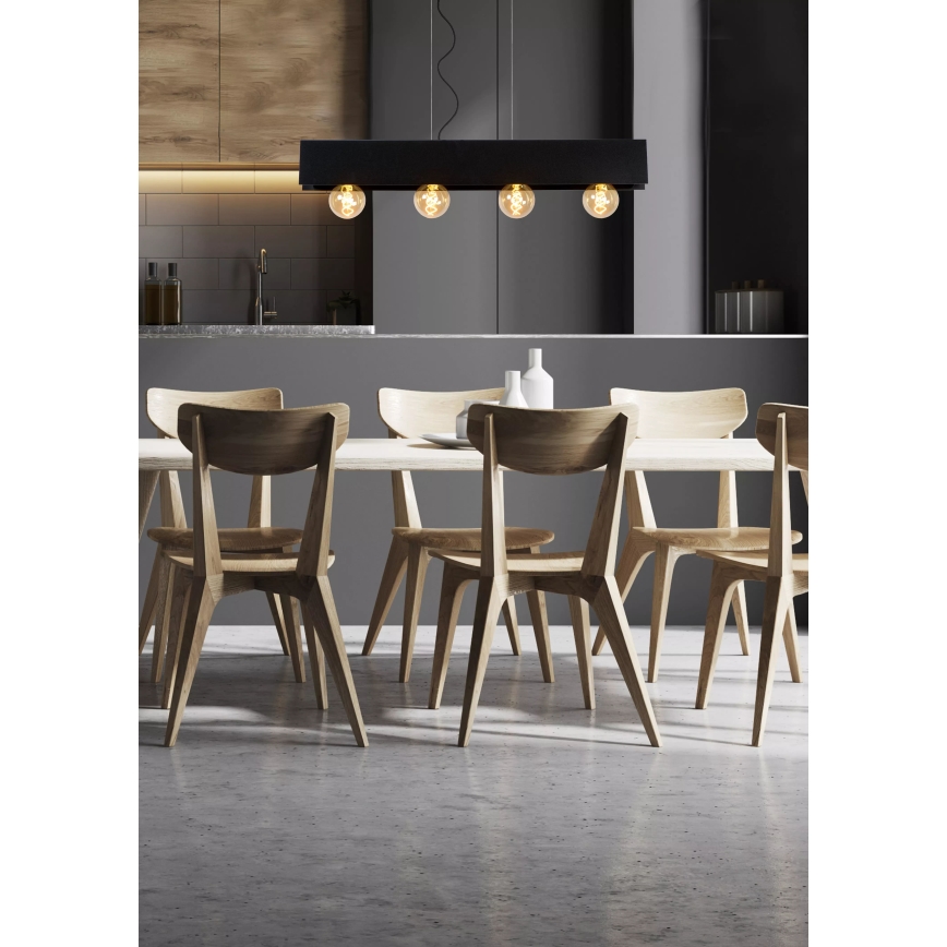 Lucide 30474/04/30 - Lestenec na vrvici SURTUS 4xE27/60W/230V