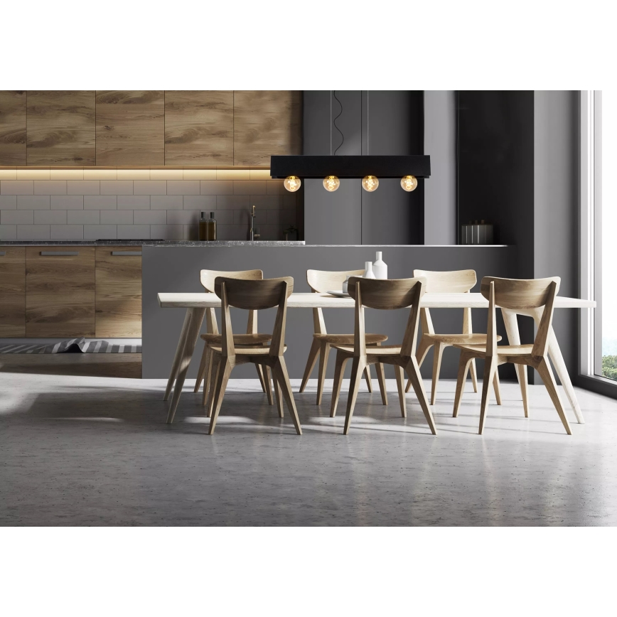 Lucide 30474/04/30 - Lestenec na vrvici SURTUS 4xE27/60W/230V