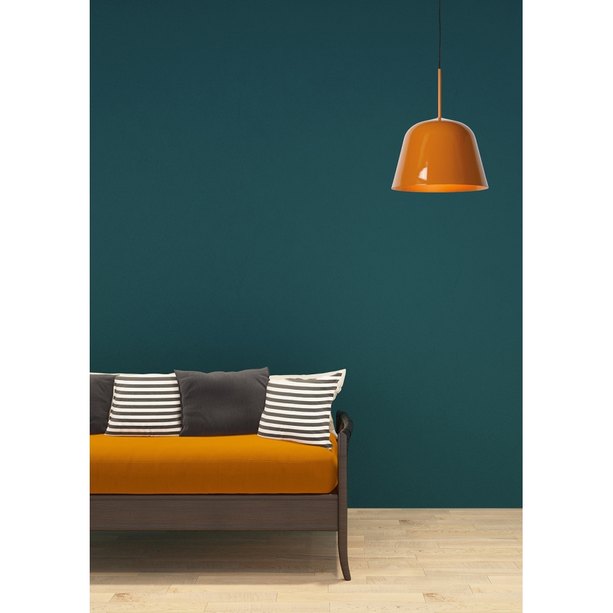 Lucide 30482/31/44 - Lestenec na vrvici MISHA 1xE27/60W/230V oranžen