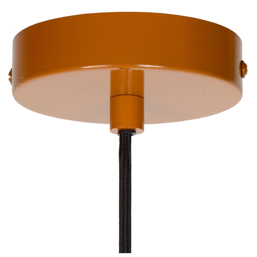 Lucide 30483/50/44 - Lestenec na vrvici ROZALLA 1xE27/60W/230V oranžen
