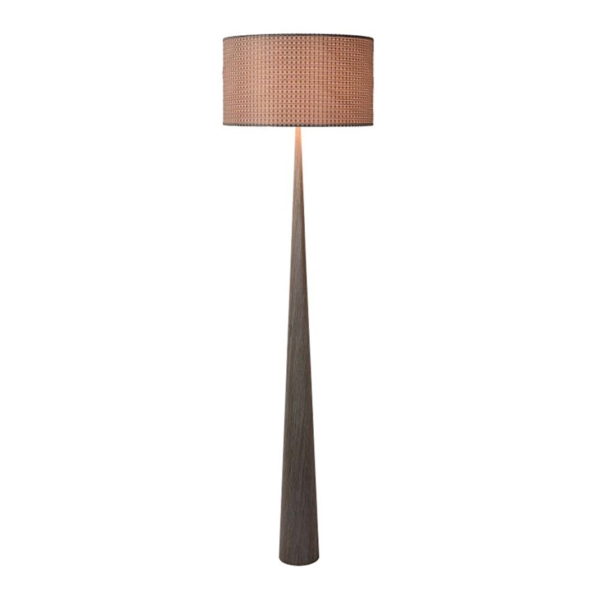 Lucide 30794/81/36 - Stoječa svetilka CONOS 1xE27/60W/230V siva