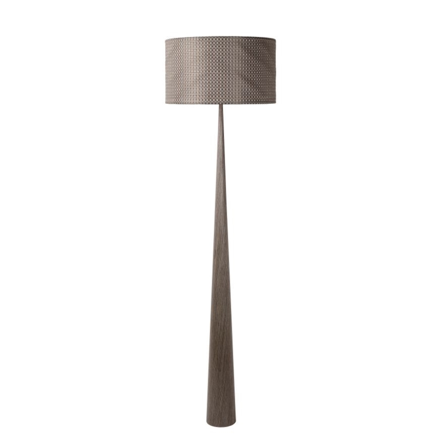 Lucide 30794/81/36 - Stoječa svetilka CONOS 1xE27/60W/230V siva