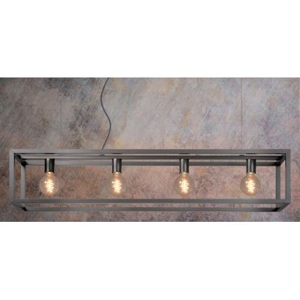 Lucide 31472/04/15 - Obesna svetilka ORIS 4xE27/60W/230V