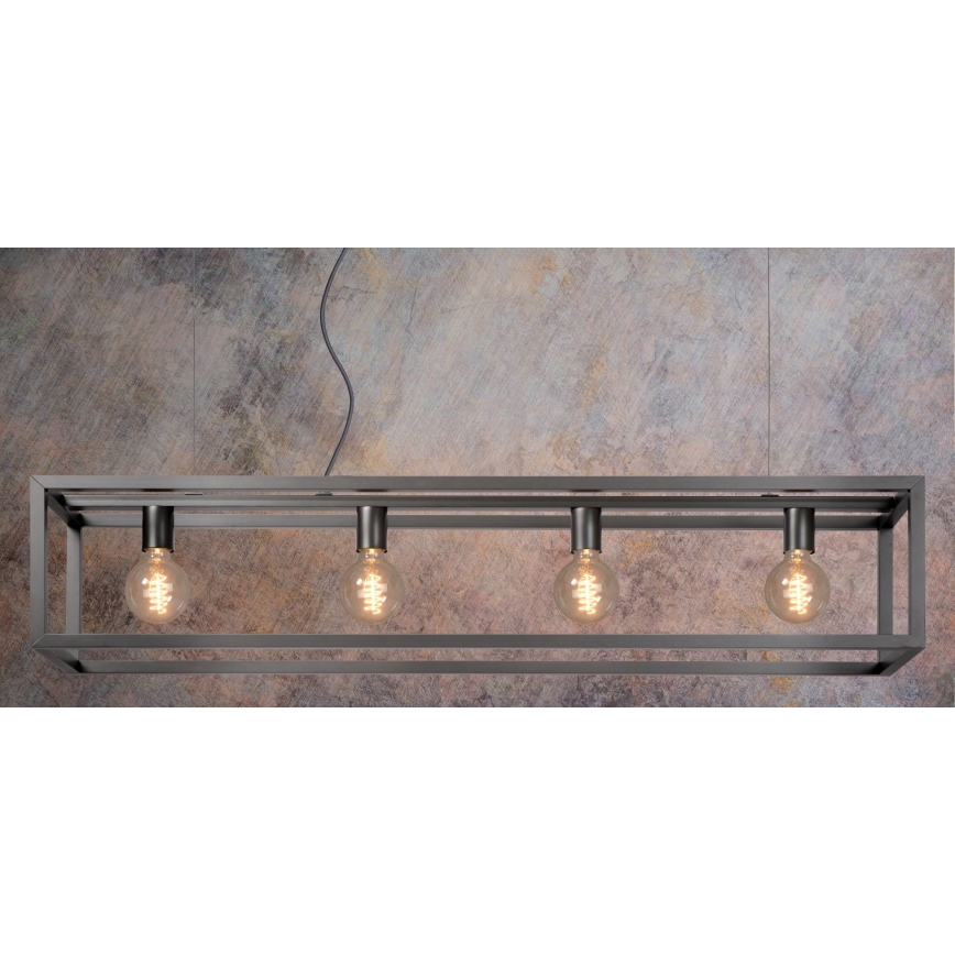 Lucide 31472/04/15 - Obesna svetilka ORIS 4xE27/60W/230V