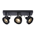 Lucide 31931/36/30 – LED Zatemnitveni reflektor TALA 3×GU10/12W/230V črn
