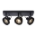 Lucide 31931/36/30 – LED Zatemnitveni reflektor TALA 3×GU10/12W/230V črn