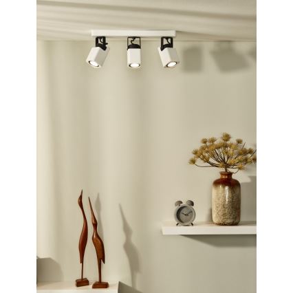 Lucide 33961/15/31 - LED Zatemnitveni reflektor ROAX 3xGU10/5W/230V bela