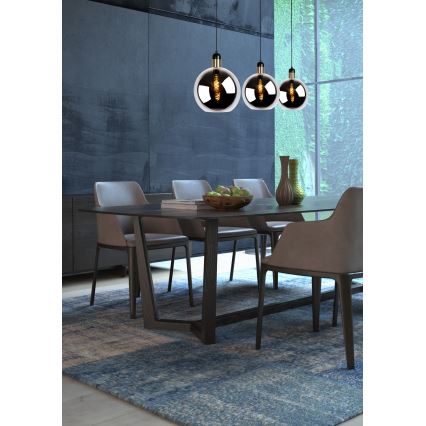 Lucide 34438/03/65 – Lestenec na vrvici JULIUS 3×E27/40W/230V