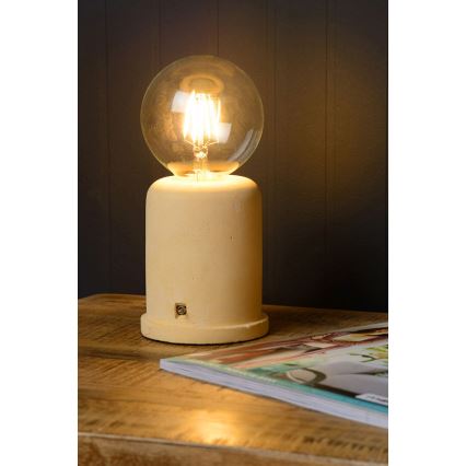 Lucide 34529/01/34 - Namizna svetilka MABLE 1xE27/60W/230V rumena