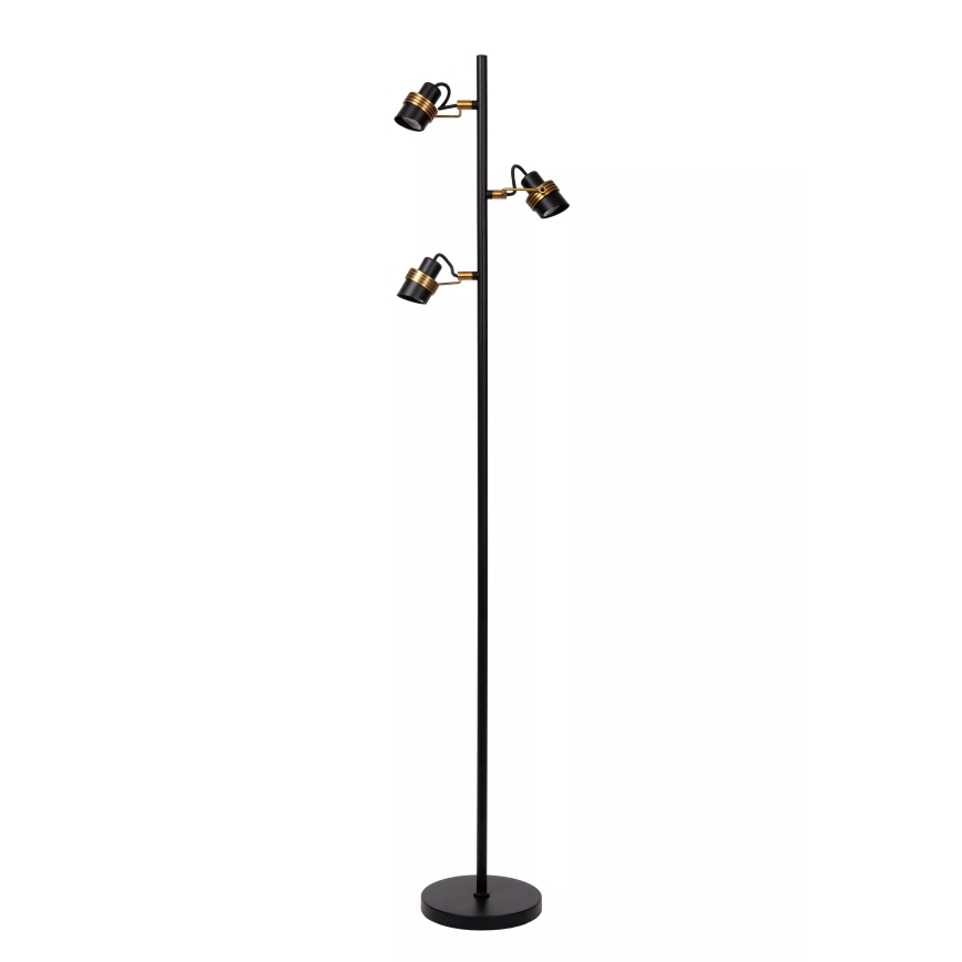 Lucide 34744/03/30 - Talna svetilka TUNDRAN 3xGU10/5W/230V črna