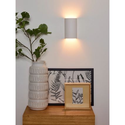 Lucide 35200/18/31 - Stenska svetilka GIPSY 1xG9/40W/230V bela