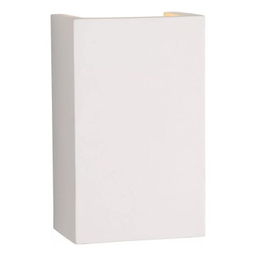 Lucide 35201/18/31 - Stenska svetilka GIPSY 1xG9/40W/230V bela