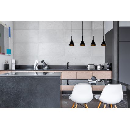 Lucide 35410/04/30 - Lestenec na vrvici GIPSY 4xE27/25W/230V