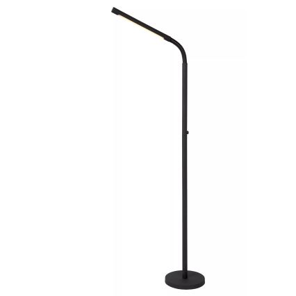 Lucide 36712/04/30 - LED Zatemnitvena na dotik talna svetilka GILLY LED/6W/230V 4000 mAh črna
