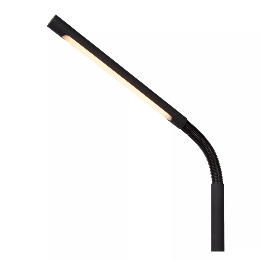 Lucide 36712/04/30 - LED Zatemnitvena na dotik talna svetilka GILLY LED/6W/230V 4000 mAh črna