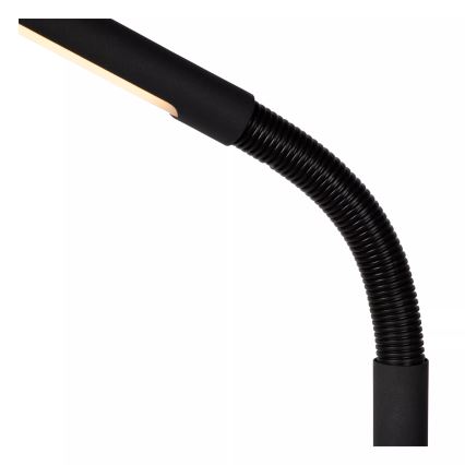 Lucide 36712/04/30 - LED Zatemnitvena na dotik talna svetilka GILLY LED/6W/230V 4000 mAh črna